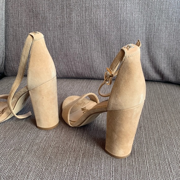Size 7 Sam Edelman nude heels. NEVER WORN - Picture 2 of 2